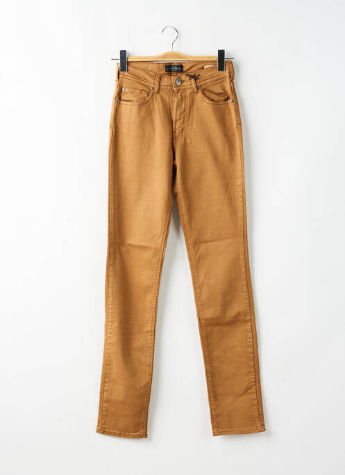 Pantalon slim stretch taille normale marron CIMARRON femme
