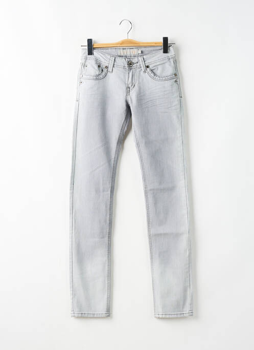 Jeans coupe slim gris ONADO pour femme