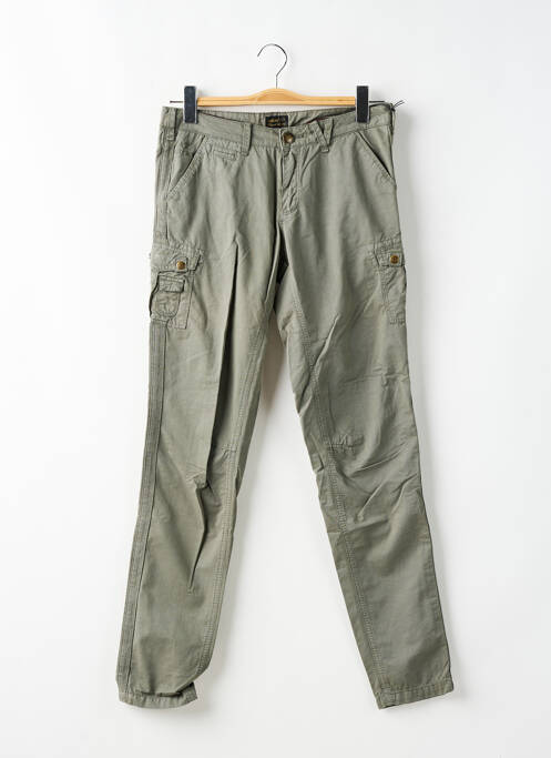 Pantalon cargo vert ATTRACT pour femme