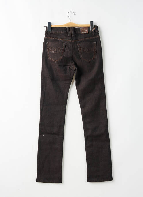 Pantalon slim marron ONADO pour femme