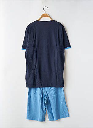 Pyjama bas short bleu EMINENCE homme