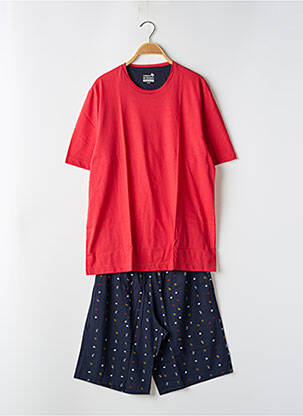 Pyjama col rond rouge EMINENCE homme