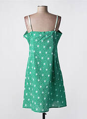 Robe mi-longue vert LALITA pour femme seconde vue
