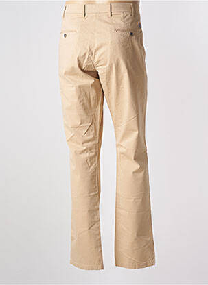 Pantalon chino poches taille normale beige MCS homme