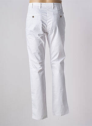 Pantalon chino poches taille normale blanc MCS homme