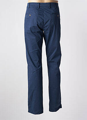 Pantalon chino poches taille normale bleu MCS homme