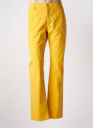 Pantalon chino poches taille normale jaune MCS homme