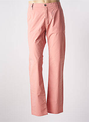 Pantalon chino poches taille normale rose MCS homme