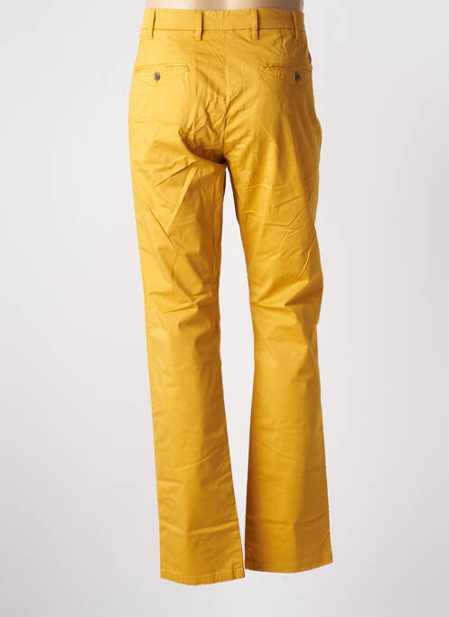 Pantalon chino jaune MCS pour homme