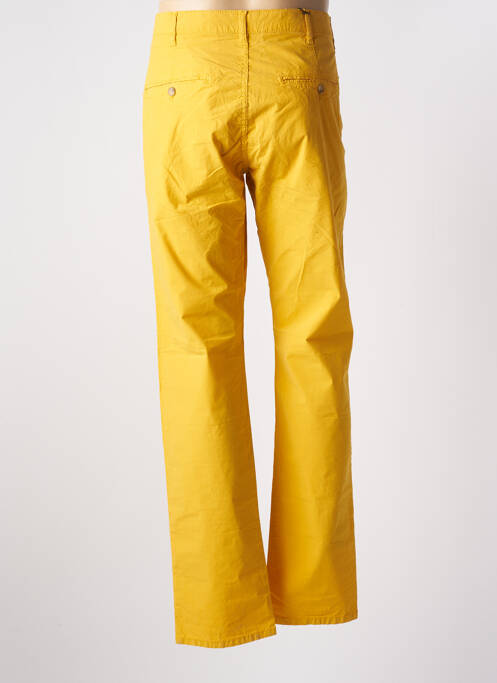 Pantalon chino jaune MCS pour homme