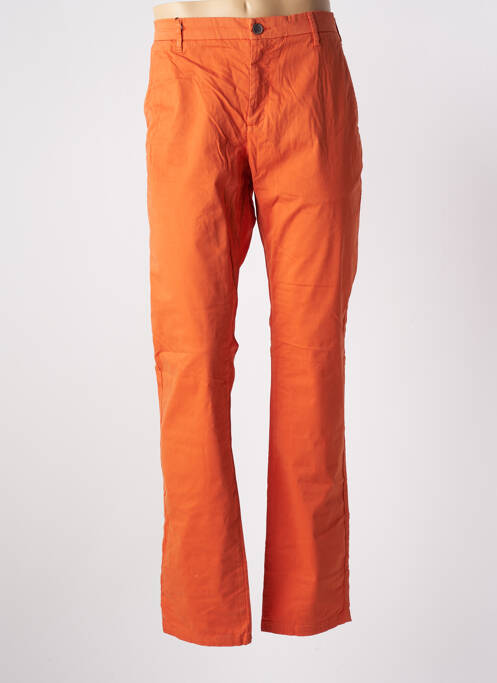 Pantalon chino orange MCS pour homme