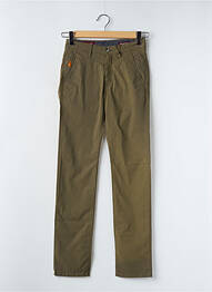 Pantalon chino poches vert MCS homme