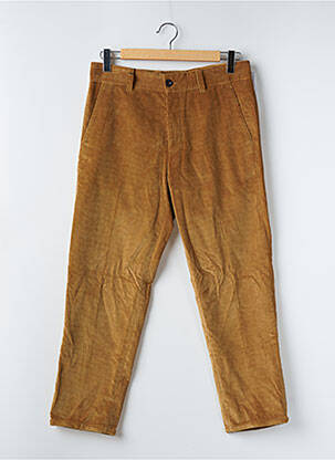 Pantalon droit coupe droite beige FORWARD FEET homme