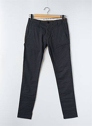 Pantalon chino poches gris KNOWLEDGE COTTON APPAREL homme