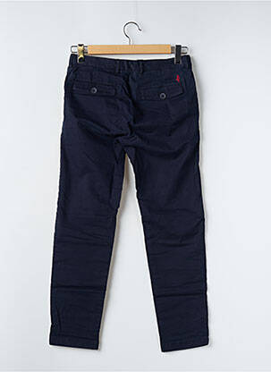 Pantalon chino poches bleu MCS homme