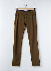 Pantalon chino marron MCS pour homme seconde vue