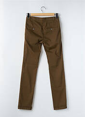 Pantalon chino marron MCS pour homme seconde vue