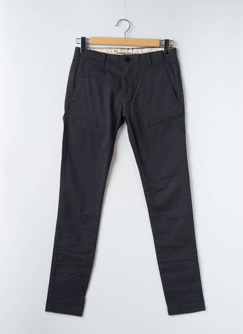 Pantalon chino poches gris KNOWLEDGE COTTON APPAREL homme