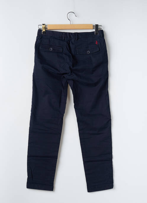 Pantalon chino poches bleu MCS homme