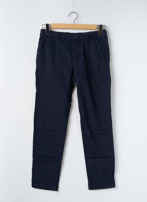 Pantalon chino bleu MCS pour homme