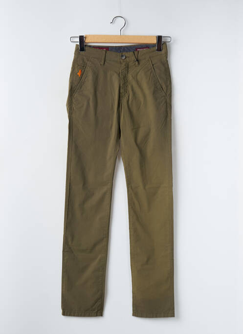 Pantalon chino vert MCS pour homme