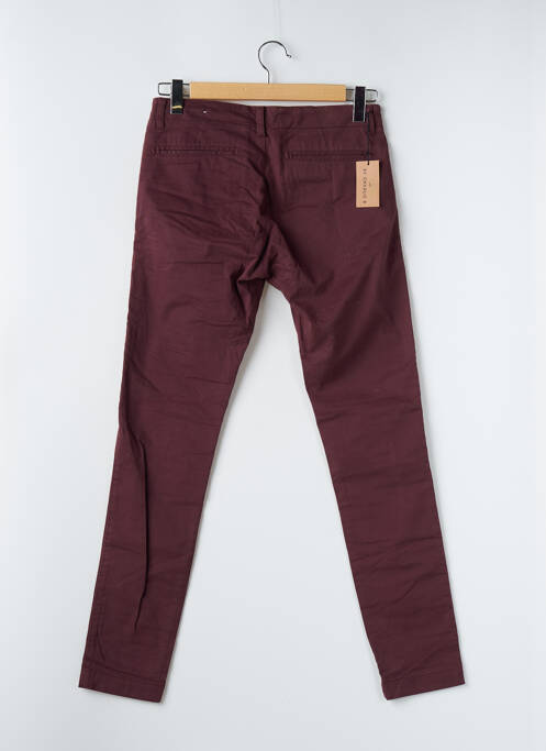 Pantalon chino violet KNOWLEDGE COTTON APPAREL homme