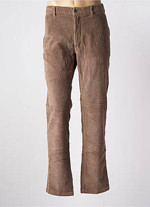 Pantalon chino poches taille normale beige MCS homme