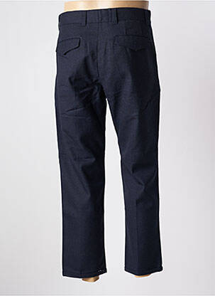 Pantalon droit tissage chiné taille normale bleu PT01 FORWARD homme
