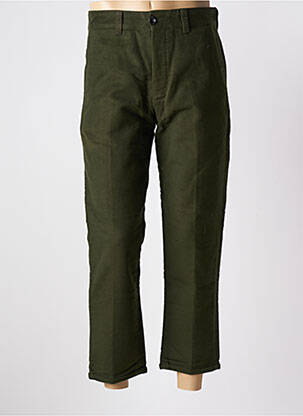 Pantalon droit taille normale taille normale vert PT01 FORWARD homme