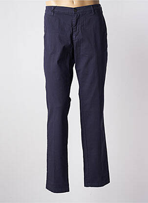 Pantalon chino poches taille normale bleu 40WEFT homme