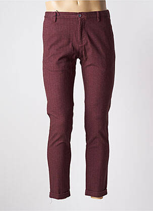 Pantalon chino poches taille normale violet AT.P.CO homme