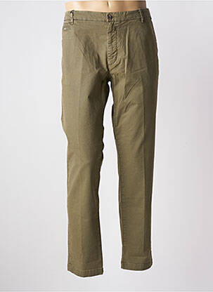Pantalon chino poches taille normale vert 40WEFT homme