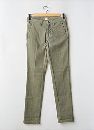Pantalon chino poches taille normale vert 40WEFT homme