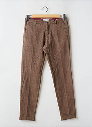Pantalon chino poches taille normale marron AT.P.CO homme