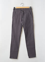 Pantalon chino gris FOUR.TEN pour homme seconde vue