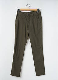 Pantalon chino bio taille normale vert fonce KNOWLEDGE COTTON APPAREL homme