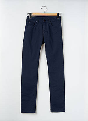 Pantalon slim stretch taille normale bleu TELERIA ZED homme