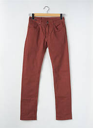 Pantalon slim stretch taille normale orange TELERIA ZED homme