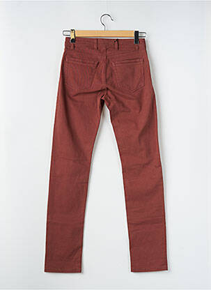 Pantalon slim stretch taille normale orange TELERIA ZED homme