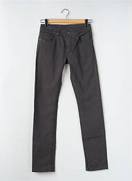 Pantalon slim stretch taille normale gris TELERIA ZED homme