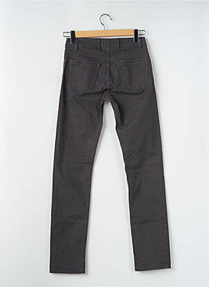 Pantalon slim stretch taille normale gris TELERIA ZED homme
