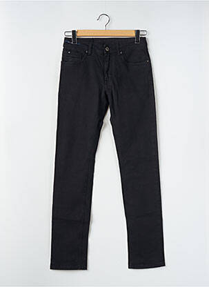 Pantalon slim stretch taille normale noir TELERIA ZED homme