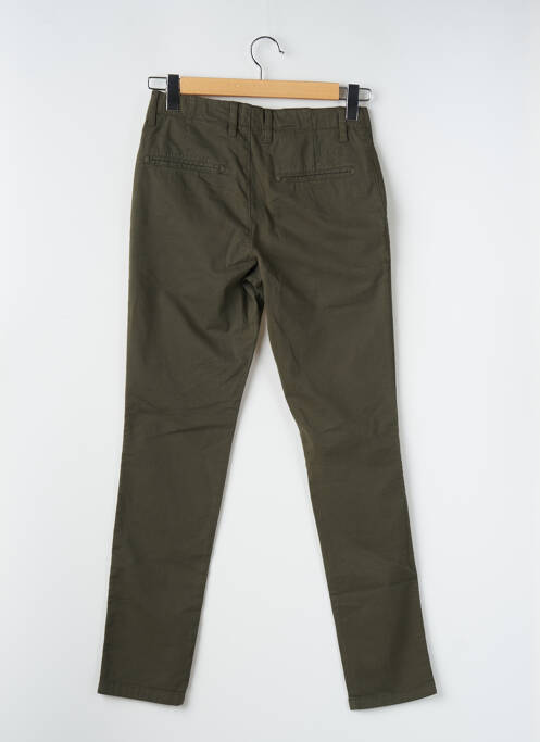 Pantalon chino vert fonce KNOWLEDGE COTTON APPAREL pour homme