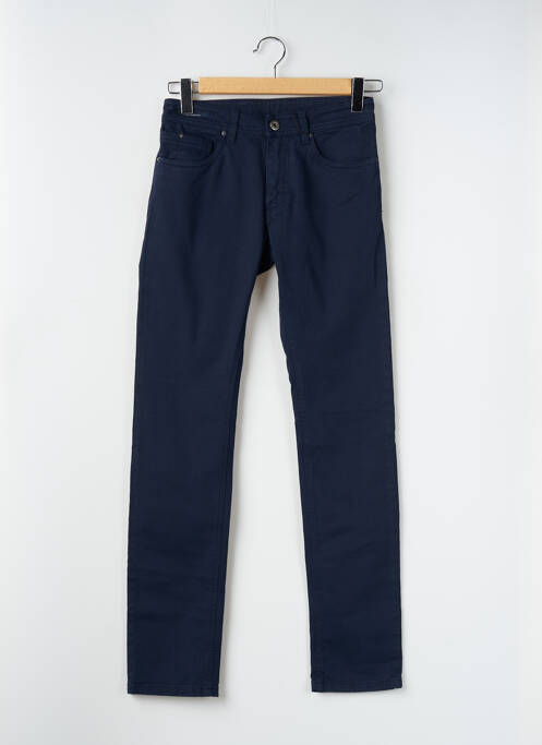 Pantalon slim bleu TELERIA ZED pour homme