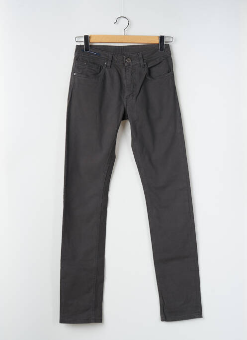 Pantalon slim gris TELERIA ZED pour homme