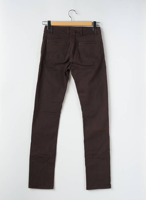 Pantalon slim marron TELERIA ZED pour homme