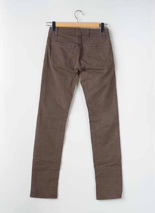 Pantalon slim marron clair TELERIA ZED pour homme