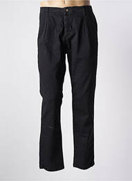 Pantalon chino poches taille normale noir INDIVIDUAL homme