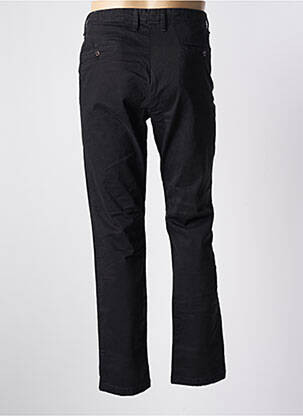 Pantalon chino poches taille normale noir INDIVIDUAL homme