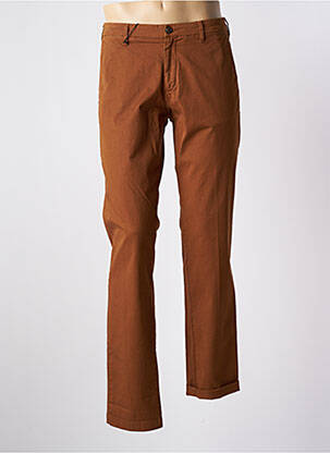 Pantalon chino poches taille normale marron 40WEFT homme